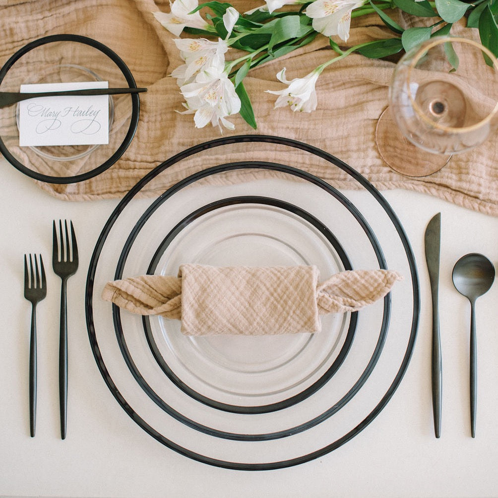 Organic Cotton Napkins – Nude (Set of 4)