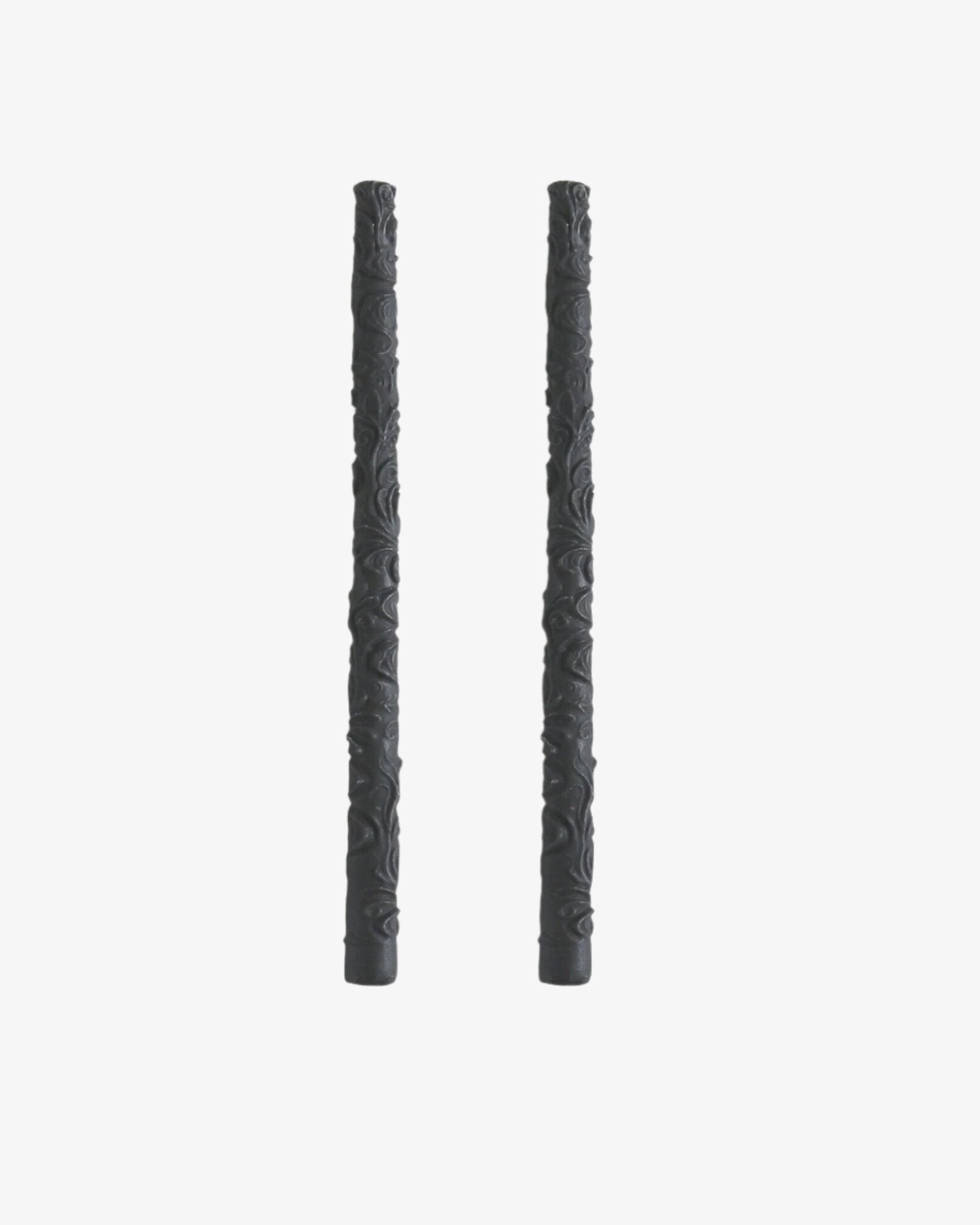 Flora Tapers – Charcoal