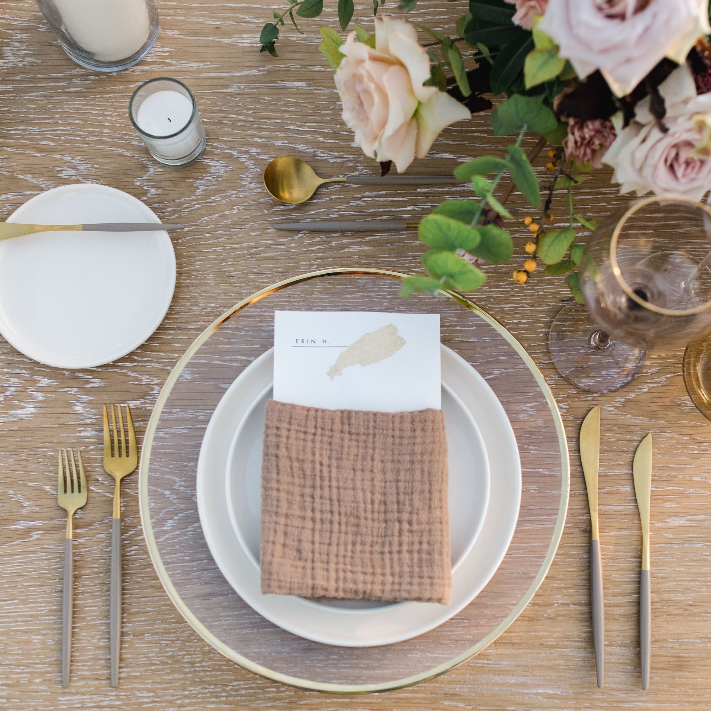 Organic Cotton Napkins – Fawn (Set of 4)